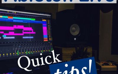 Ableton Live Quick Tips