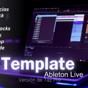 Playback Template para Ableton Live y Taz Pro